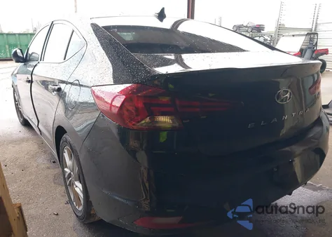 2020 Hyundai Elantra Sel z USA, uszkodzony, nr VIN 5NPD84LF0LH540005